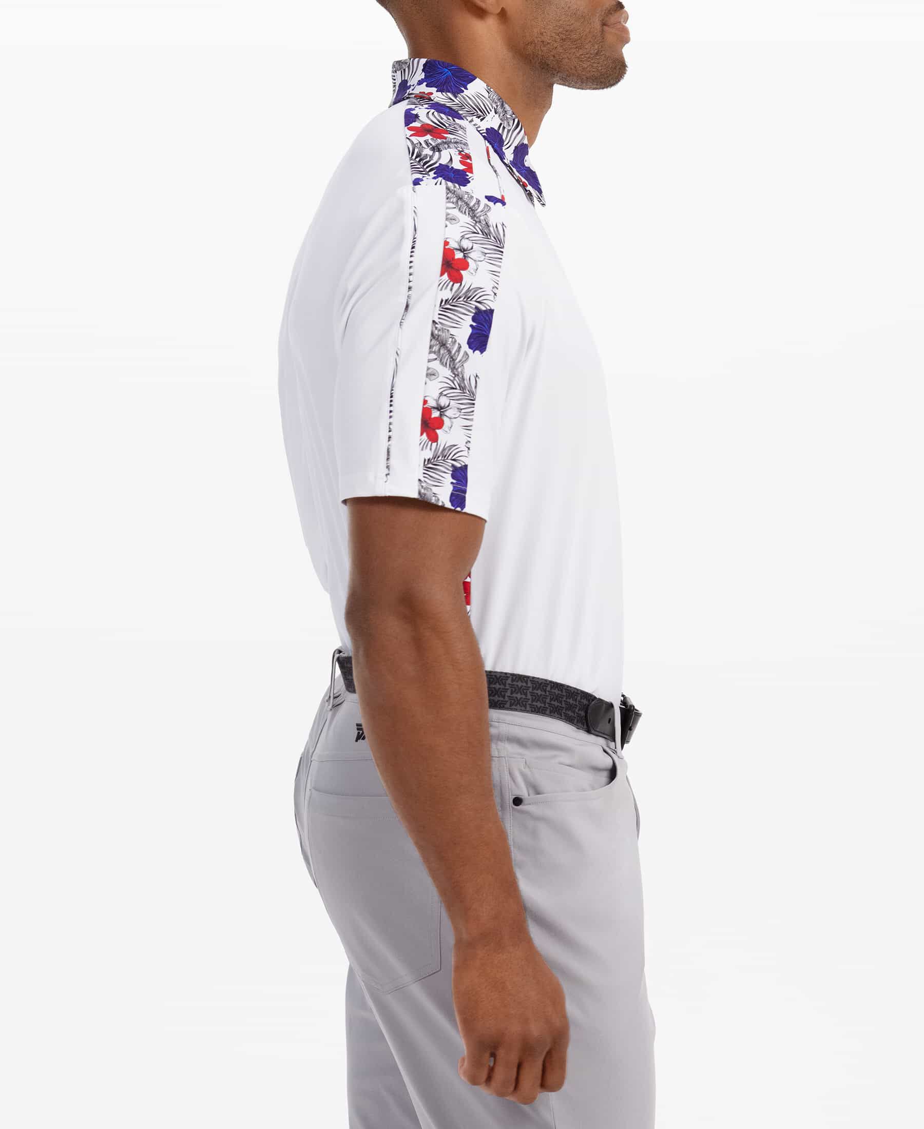 Comfort Fit Short Sleeve Aloha 24 Polo | Men's Golf Polos 